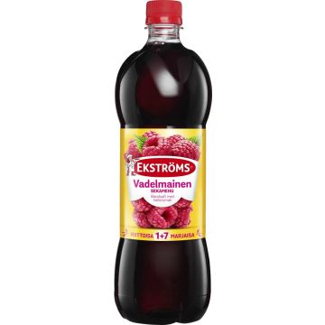 EKSTRÖMS VADELMAINEN SEKAMEHUTIIVISTE 950 ML