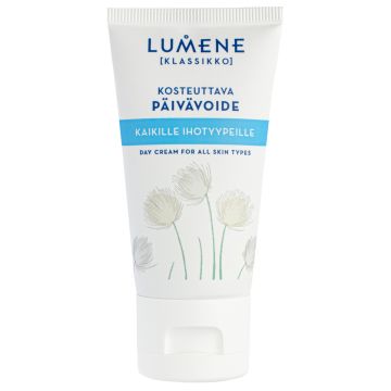 LUMENE KLASSIKKO KOSTEUTTAVA PÄIVÄVOIDE - KAIKILLE IHOTYYPEILLE