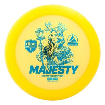 DISCMANIA ACTIVE PREMIUM MAJESTY DRAIVERI, KELTAINEN