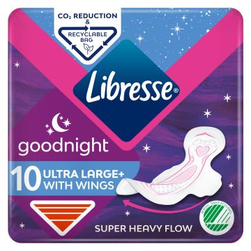 LIBRESSE ULTRA GOODNIGHT WING 10 KPL