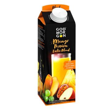 GOD MORGON SELECTED BLEND MANGO-PASSION FRUIT 1L