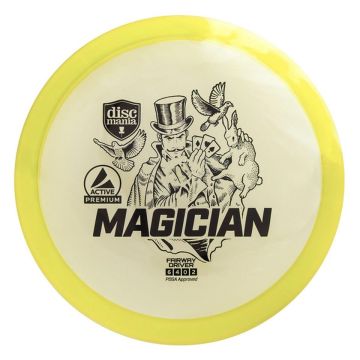 DISCMANIA ACTIVE PREMIUM MAGICIAN DRAIVERI, KELTAINEN