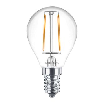 PHILIPS LED-LAMPPU 25W P45 E14 KIRKAS 250L 2700K