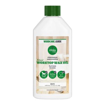 W.G. NATURAL WORKTOP WAX OIL, VALKOINEN 250 ML