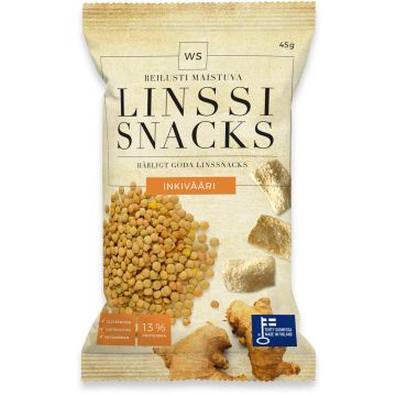 WS LINSSI SNACKS INKIVÄÄRI 45 G