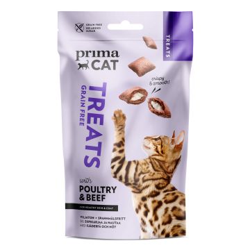 PRIMACAT TREATS CRUNCHY SKIN & COAT 40 G