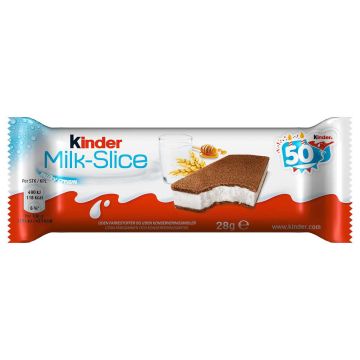 KINDER MILK SLICE VÄLIPALAPATUKKA 28 G