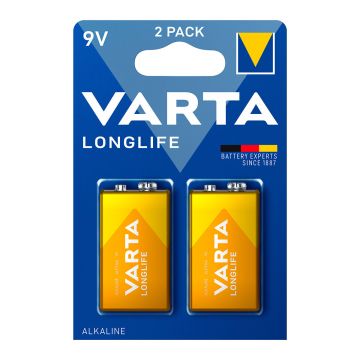 VARTA PARISTO LONGLIFE 2 X 9V