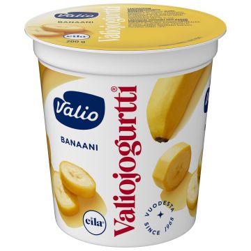 VALIO JOGURTTI BANAANI LAKTON 200 G