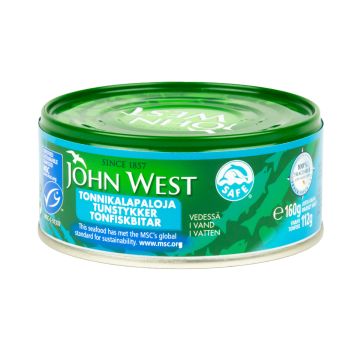 JOHN WEST TONNIKALAPALAT VEDESSÄ 160/112G MSC 112 G