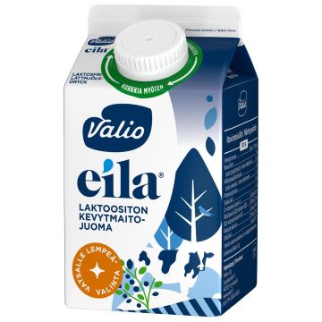 VALIO EILA KEVYTMAITOJUOMA LAKTON 0,5L 500 ML