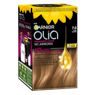 GARNIER OLIA 7.0 DARK BLOND KESTOVÄRI