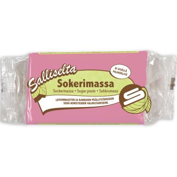 SALLINEN SOKERIMASSA ROOSA 250 G