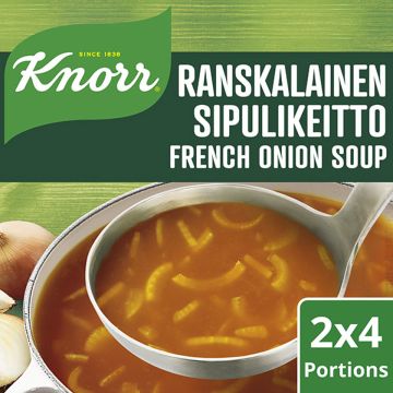 KNORR RANSKALAINEN SIPULIKEITTO 2-PACK 104 G
