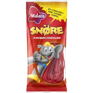 MALACO SNÖRE MANSIKKANAUHA 94 G