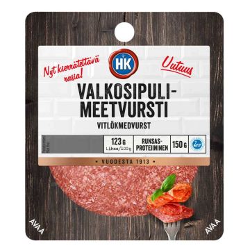 HK VALKOSIPULI MEETVURSTI 150 G