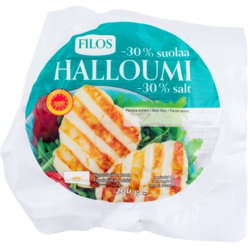 FILOS HALLOUMI -30% SUOLAA 200 G