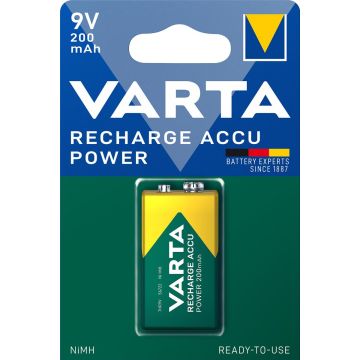 VARTA AKKUPARISTO POWER 9V 200MAH