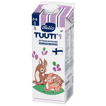 VALIO TUUTI 1 MAITOPOHJAINEN ÄIDINMAIDONKORVIKE UHT 1 L