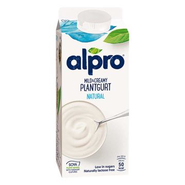 ALPRO MILD&CREAMY SOIJAVALMISTE VÄHÄSOKERINEN 750 G