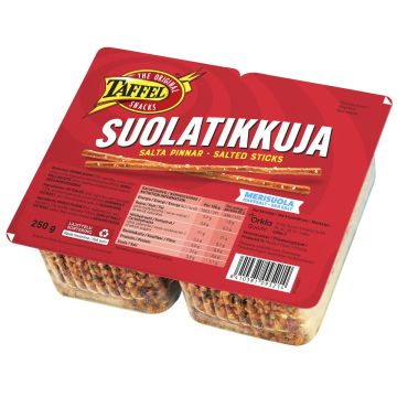 TAFFEL SUOLATIKUT 250 G