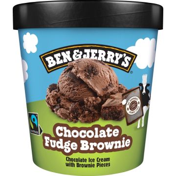 BEN&JERRY'S CHOCOLATE FUDGE BROWNIE 465 ML