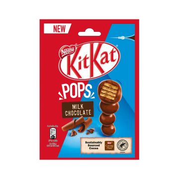 KIT KAT POP CHOC MILK CHOCOLATE SUKLAAPUSSI 140 G