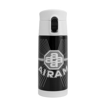 AIRAM TERÄSMUKI KLASSIKKO 0,35L MUSTA