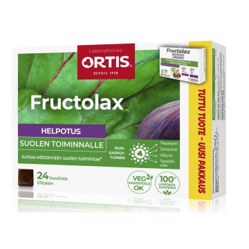 FRUCTOLAX HELPOTUS 24 KUUTIOTA 240 G