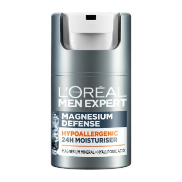 LOREAL MEN EXPERT MAGNESIUM DEFENSE HYPOALLERGENIC 24H KASVOVOI