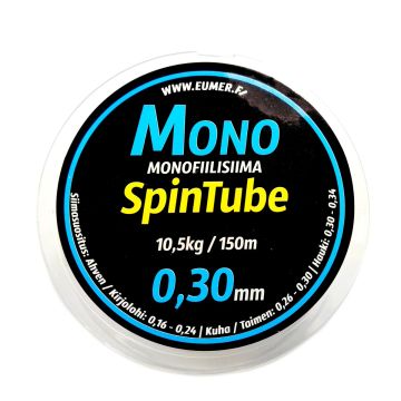 SPINTUBE MONOFIILISIIMA 0,30MM / 150M