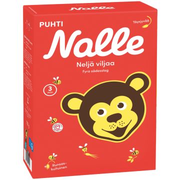 NALLE 4-VILJAN TÄYSJYVÄHIUTALE 700 G
