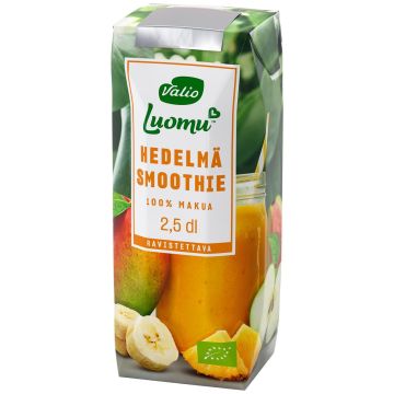 VALIO LUOMU SMOOTHIE HEDELMÄ 250 ML