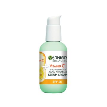 GARNIER SKINACTIVE VITAMIN C 2IN1 BRIGHTENING SERUM CREAM SEERU 50 ML