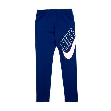 NIKE TYTTÖJEN LEGGINGS LOGOLLA 128-137 SININEN