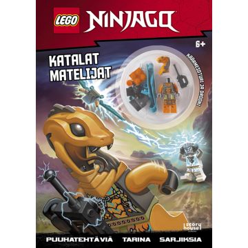 LEGO NINJAGO KATALAT MATELIJAT - PUUHAKIRJA LELULLA