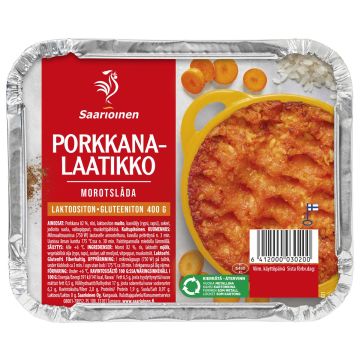 SAARIOINEN PORKKANALAATIKKO LAKTON GTON 400 G