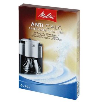 MELITTA ANTI CALC KALKINPOISTOJAUHE 6KPL 120 G