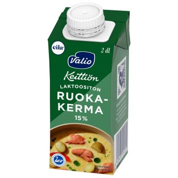 VALIO RUOKAKERMA 15% LAKTON 2DL 200 ML