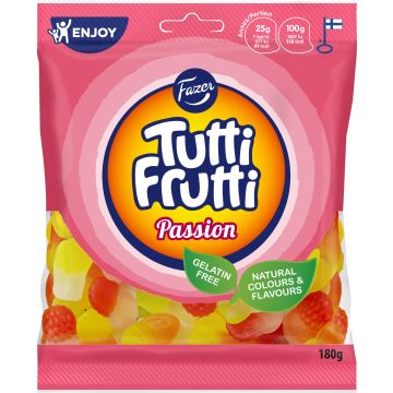 FAZER TUTTI FRUTTI PASSION 180 G FAZER TUTTI FRUTTI PASSION 180 G
