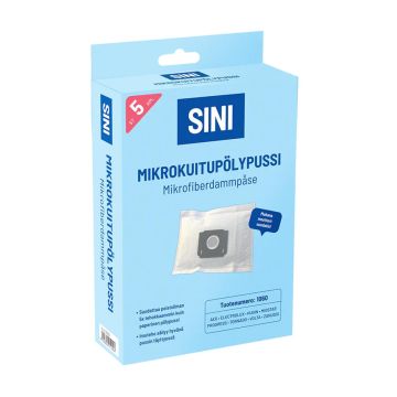 SINI 1060 MIKROKUITUPÖLYPUSSI 5 KPL + SUODATIN