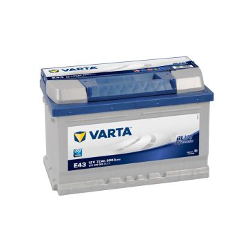 VARTA BLUE DYNAMIC KÄYNNISTYSAKKU 72AH, 278X175X175MM, -/+ 680A