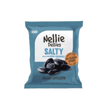 NELLIE DELLIES SALTY LIQUORICE 90 G