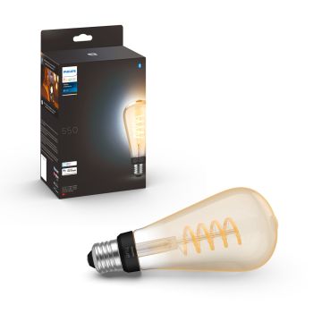 PHILIPS HUE WA ÄLYLAMPPU FILAMENT 7W ST72 E27 550L 2200-4500K