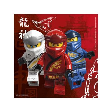 LEGO NINJAGO SUURI LAUTASLIINA 20 KPL/PKT, 33 X 33 CM