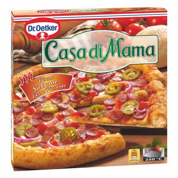 DR. OETKER CASA DI MAMA PIZZA SALAME EXTRA PICCAN 415 G