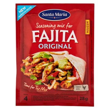 SANTA MARIA TEX MEX FAJITA SPICE MIX ORIGINAL 28 G