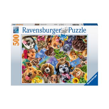RAVENSBURGER ANIMAL SELFTIE 500 PALAA