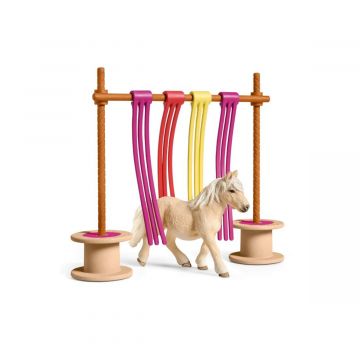 SCHLEICH PONY CURTAIN OBSTACLE