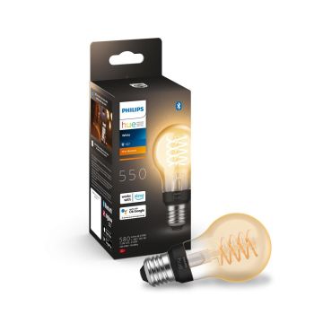 PHILIPS HUE WHITE ÄLYLAMPPU FILAMENT 7,2W A60 E27 550L 2100K